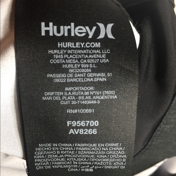 🛍 NWT Hurley Bird Rock Men's 20" Boardshorts - Picture 7 of 8